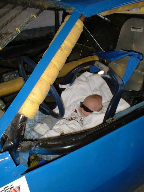 Future Race Car Driver!